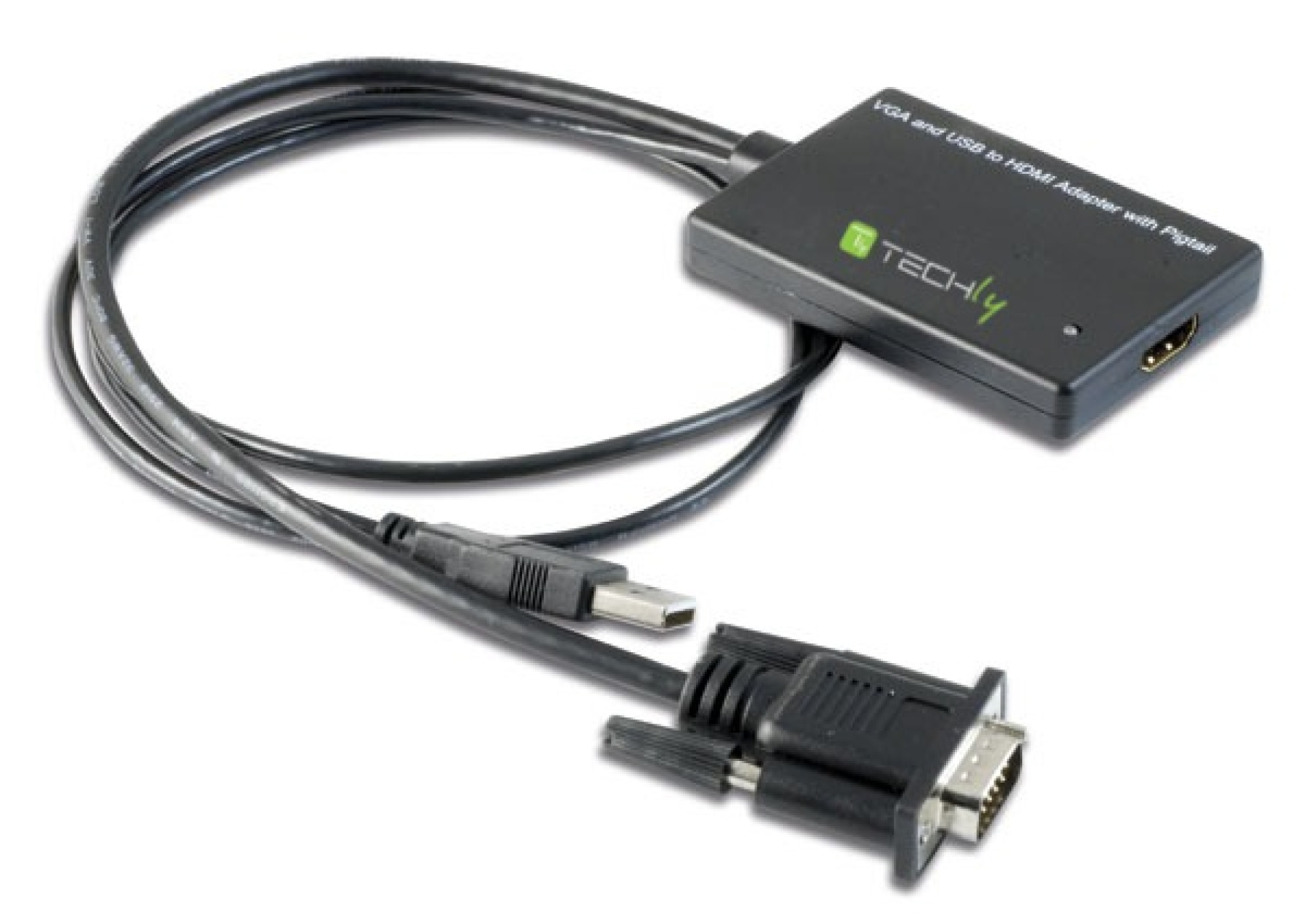 Cable Converter SVGA and Audio to HDMI