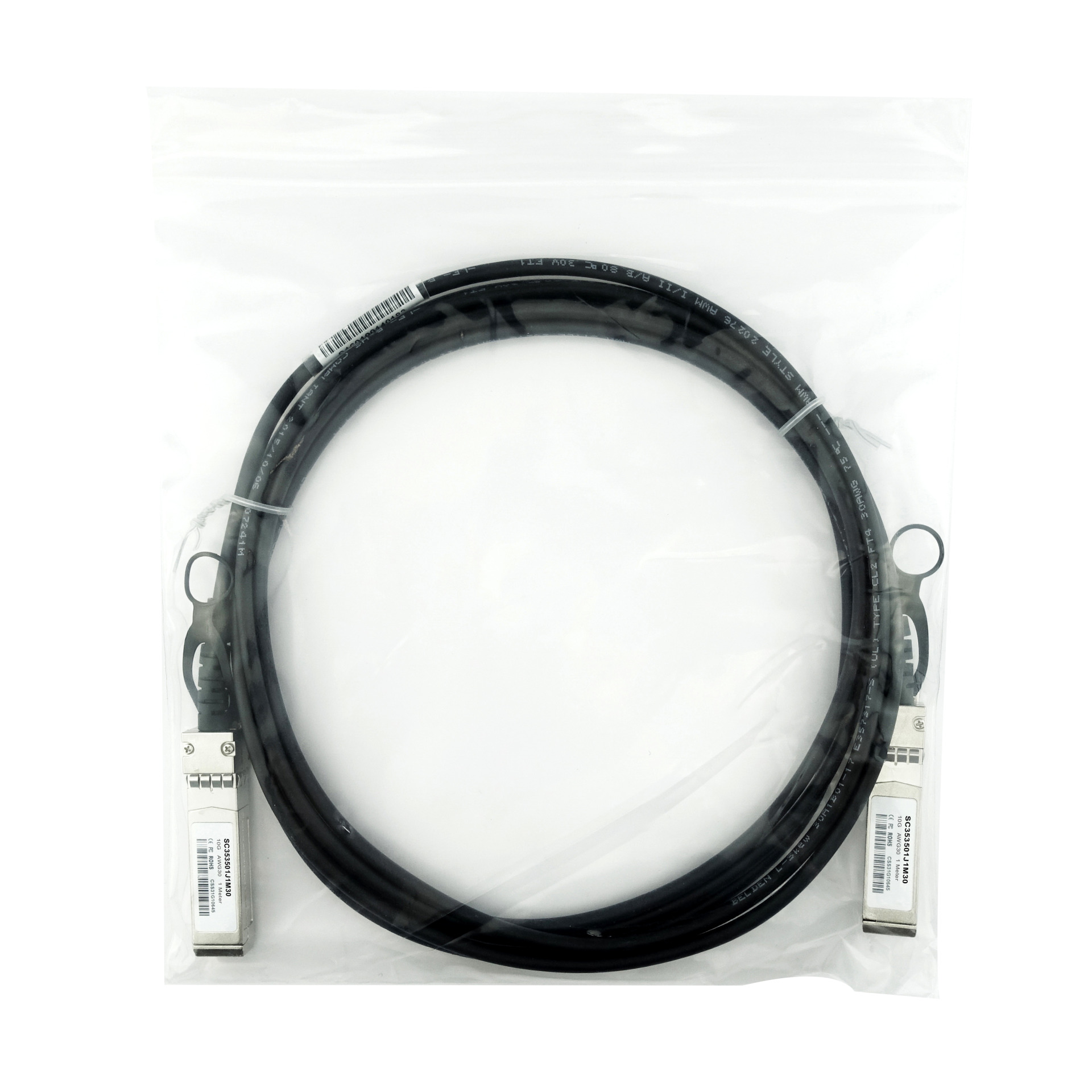 BlueLAN passive DAC Cable, SFP+ to SFP+, 10GBASE-CR, 3m, AWG30