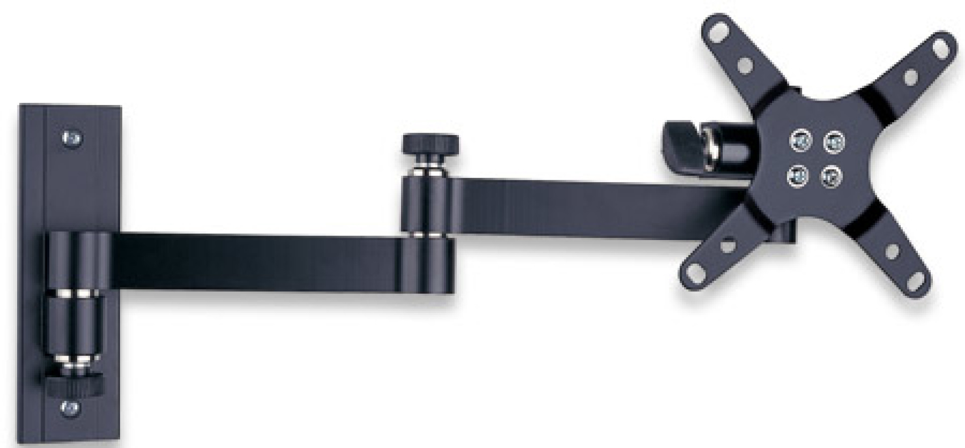 Wall bracket for LCD TV LED 13"-30" tilting 3 joints, black