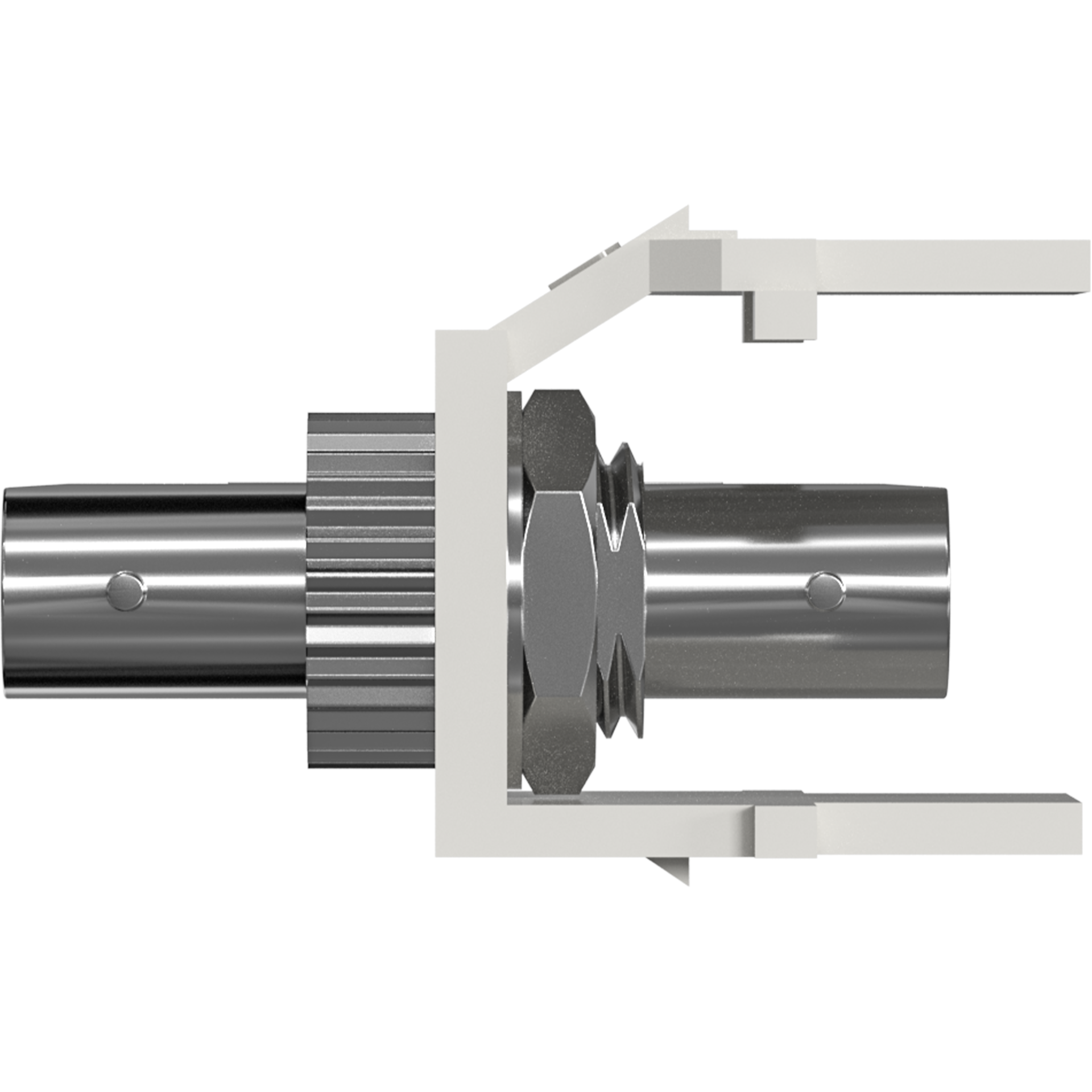 ST Multimode Snap-In Adapter weiß