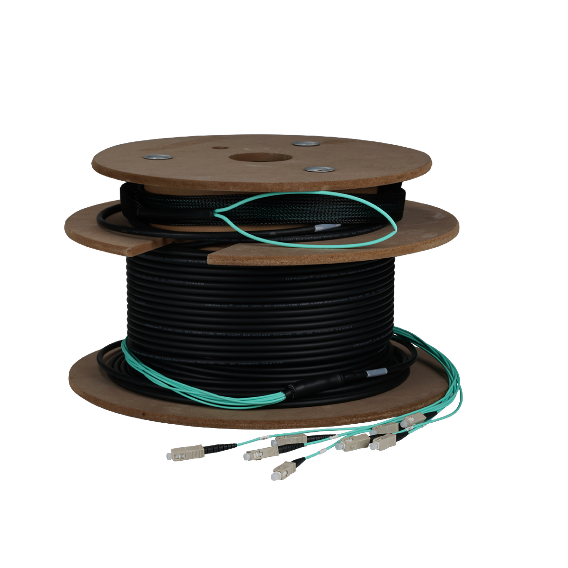 Trunk cable U-DQ(ZN)BH 12G 50/125, SC/SC OM3 160m