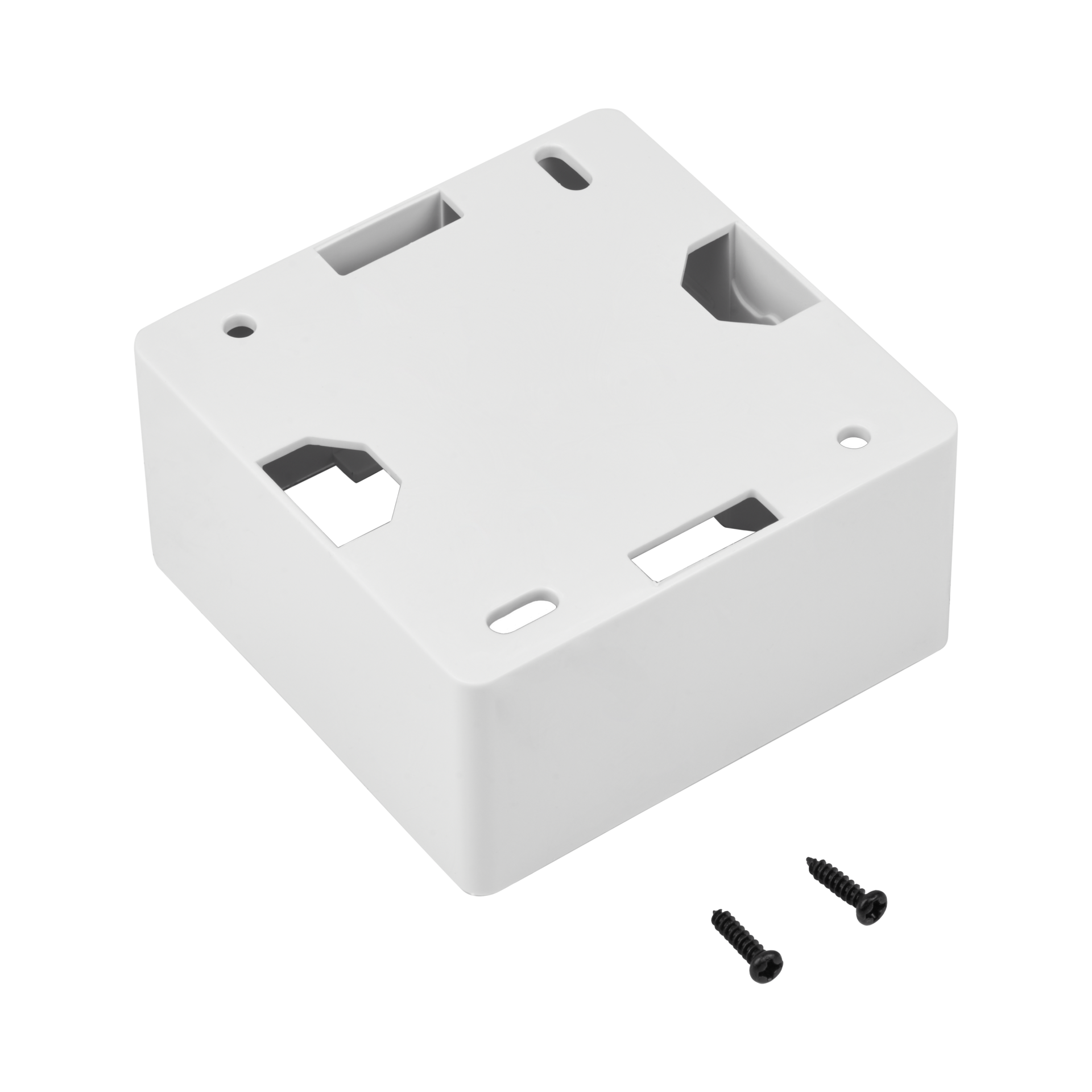 Aufputzrahmen RAL9010 reinweiß