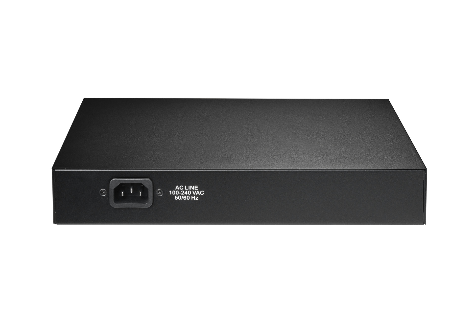 Gigabit Ethernet 8-Port Switch 8x PoE+ Ports, DIP Switch 130W ohne Lüfter