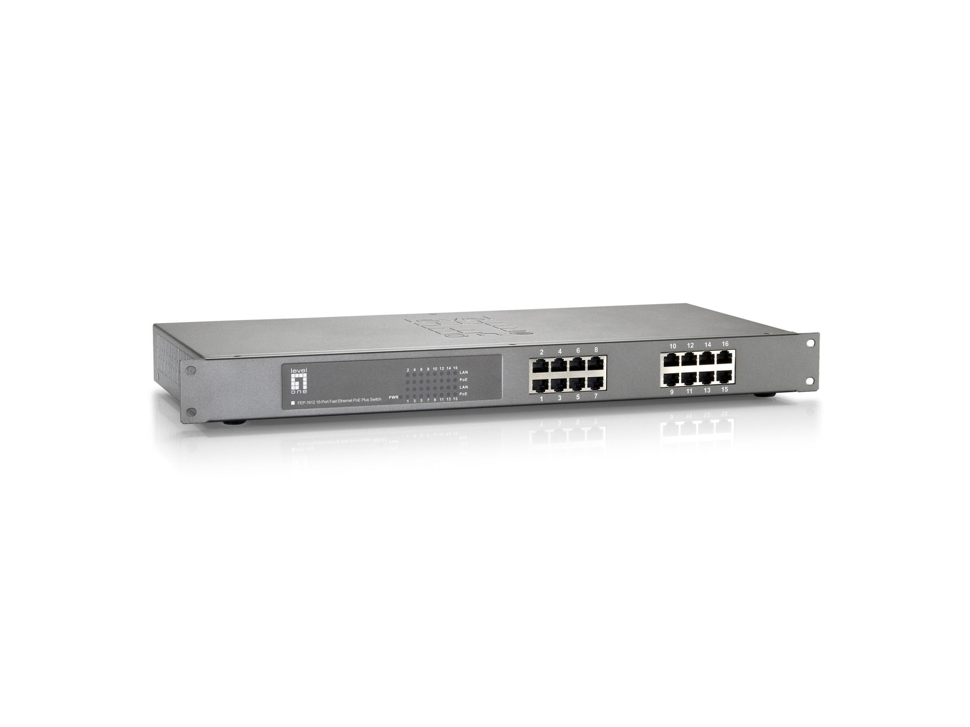 16 Port Fast Ethernet PoE Switch 802.3at 16 Port Fast Ethernet PoE Switch 802.3at